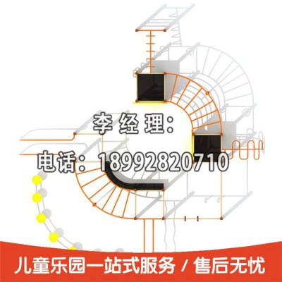 西安灞桥公园户外儿童游乐攀爬架定制厂家报价