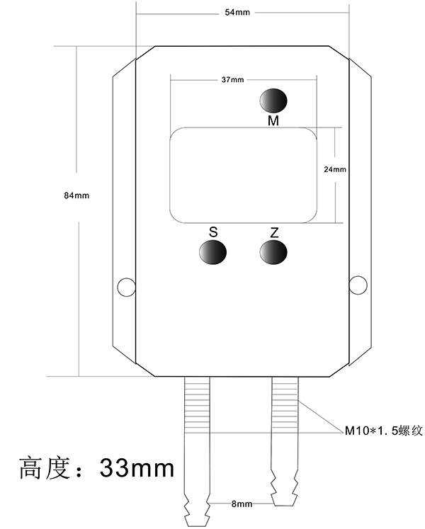 PTL802S尺寸图