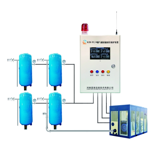 高科技液晶屏KZB-3储气罐超温超压保护装置