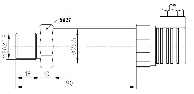 PTL702尺寸图