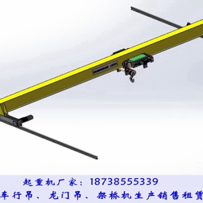 福建漳州欧式起重机销售厂家单梁欧式行车优缺点