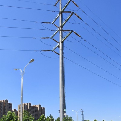 河北电力钢管塔 电力钢杆 电力钢管杆 电力钢桩基础